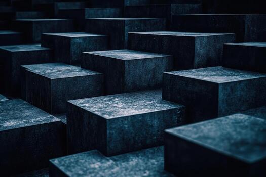 explorador resumen formas en un moderno arquitectónico ajuste foto