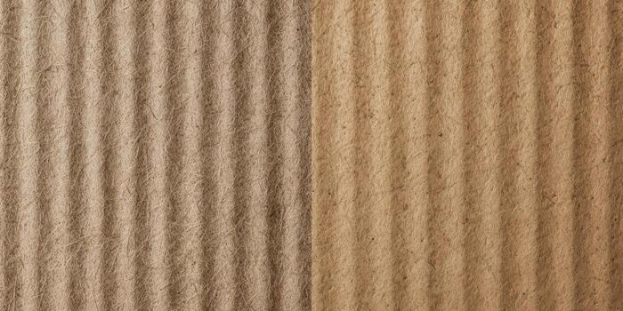 Textured cardboard sheets displaying different tones and patterns photo