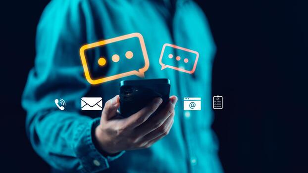 Omnichannel communication enhances customer engagement by connecting through chat, email, call, and digital forms. It empowers seamless user interaction and real-time support experiences. photo