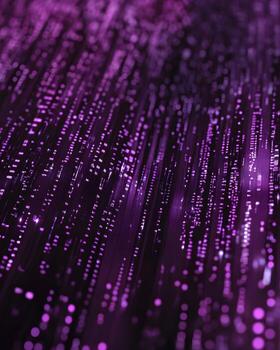 Abstract Purple Light Patterns Creating a Digital Landscape and Futuristic Background Design photo