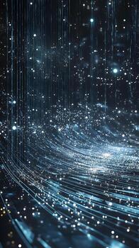 Stunning Abstract Art of Light and Motion from a Data-Driven Universe photo