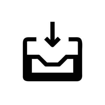Email Inbox Icon vector