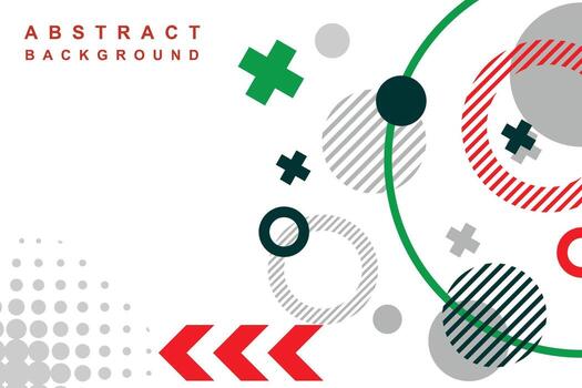 blanco resumen antecedentes con geométrico formas vector