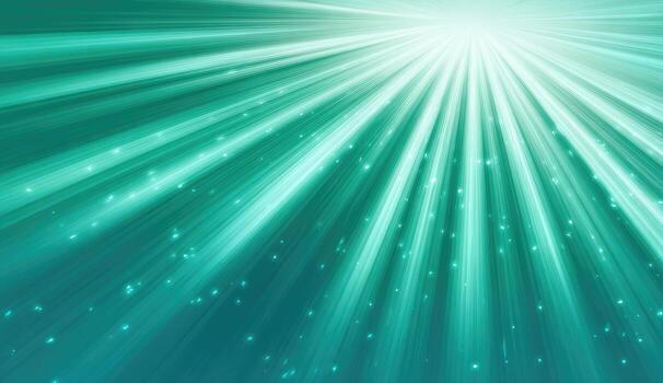 A bright green background with stars photo