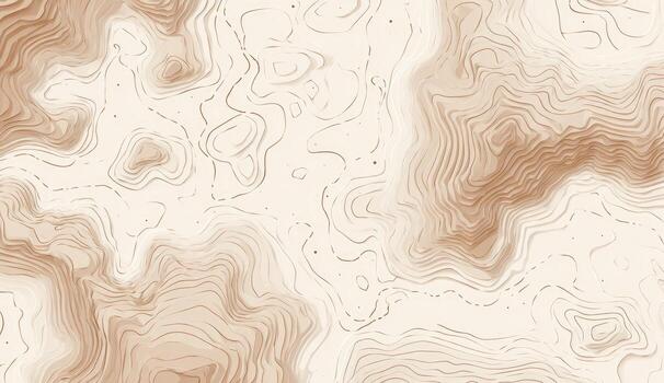 A brown and white background with a map photo