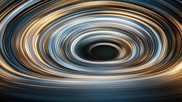 Abstract motion blur background with a circular shape photo
