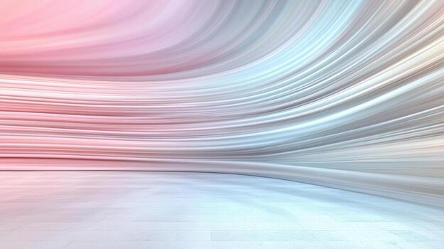 Smooth gradient background with flowing lines shades of teal and magenta, creating serene photo