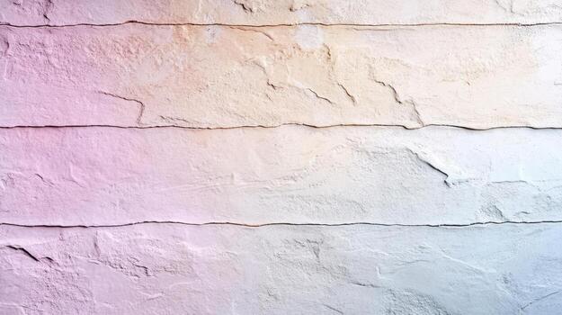 Faded color palette with textured wall surface, showcasing subtle gradients and lines photo