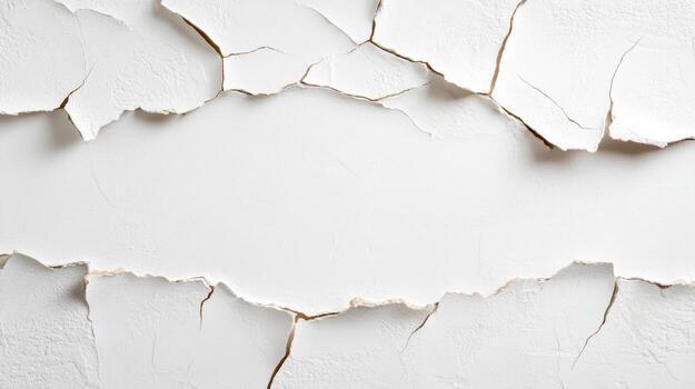 peladura blanco pared textura con grietas y irregular bordes crea afligido Mira foto