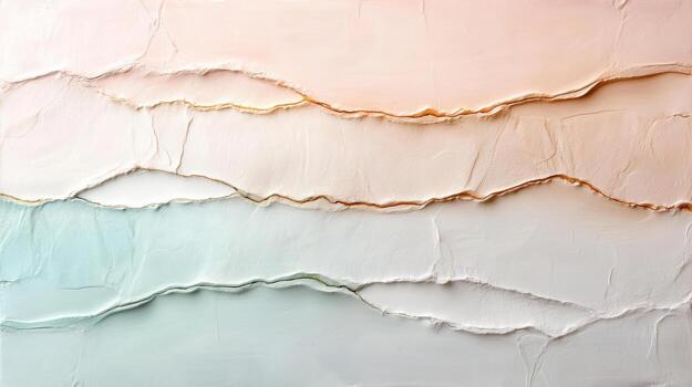 Textured abstract art soft pastel tones with flowing lines and gentle gradients evokes calmness photo