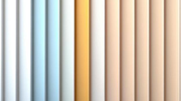 A set of vertical stripes in different colors photo