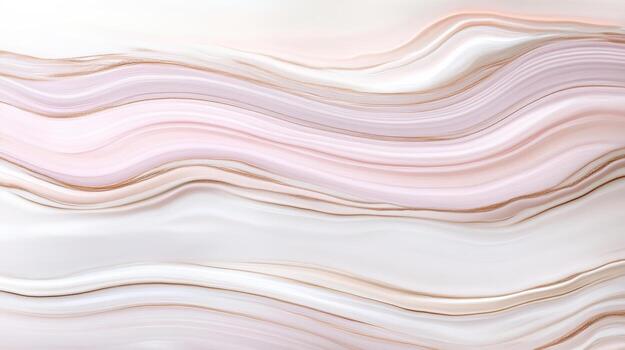 Abstract background with wavy lines and pink and white colors photo