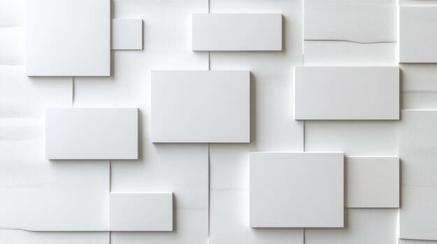 blanco cuadrícula en un pared con un blanco antecedentes foto