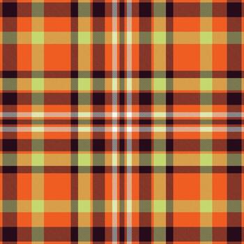 clásico tartán modelo en calentar otoño colores. Perfecto para antecedentes, textiles, vestir, y diseño proyectos requiriendo un acogedor, rústico, o tradicional sentir. vector