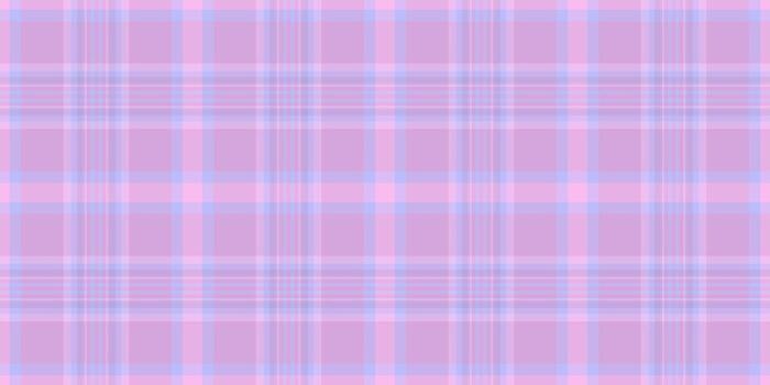 Gentle plaid pattern in pastel hues. Soft pink and lavender intersect, creating a calming, woven texture. Ideal for backgrounds, textiles, and feminine designs. vector