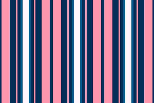 Bold striped backdrop featuring alternating shades of pink, navy blue, light blue and white, forming a stylish and versatile pattern. Use for design, presentations or textiles. vector