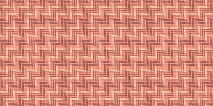 Warm, textured plaid pattern in peach rose. Ideal for backgrounds, design elements, or evoking cozy, rustic vibes. Versatile for web or print projects. vector