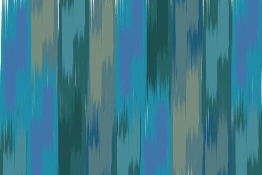 Abstract ikat art pattern design. Uzbekistan ikat abstract style. Abstract Vertical Color Blocks. vector