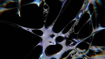 bäst design av krom kromtyp trogen y2k looping design element bakgrund video