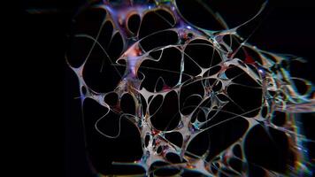 Design of Elemental chrometype futuristic y2k looping design element Background video