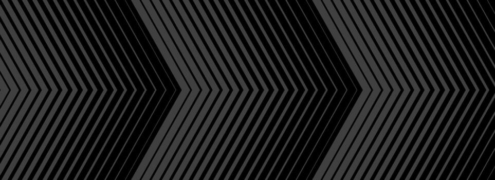 oscuro línea flecha antecedentes. lineal triángulo repetido modelo. Delgado a grueso transición raya fondo para póster, cubrir, bandera. a rayas trama de semitonos degradado fondo de pantalla. masculino deportivo diseño vector