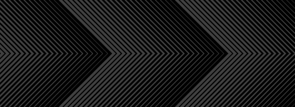 oscuro línea flecha antecedentes. lineal triángulo repetido modelo. Delgado a grueso gradación raya fondo para póster, cubrir, bandera. a rayas trama de semitonos degradado fondo de pantalla. masculino deportivo diseño vector