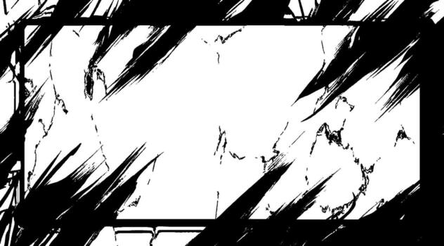 resumen grunge marco con rasguño textura antecedentes vector