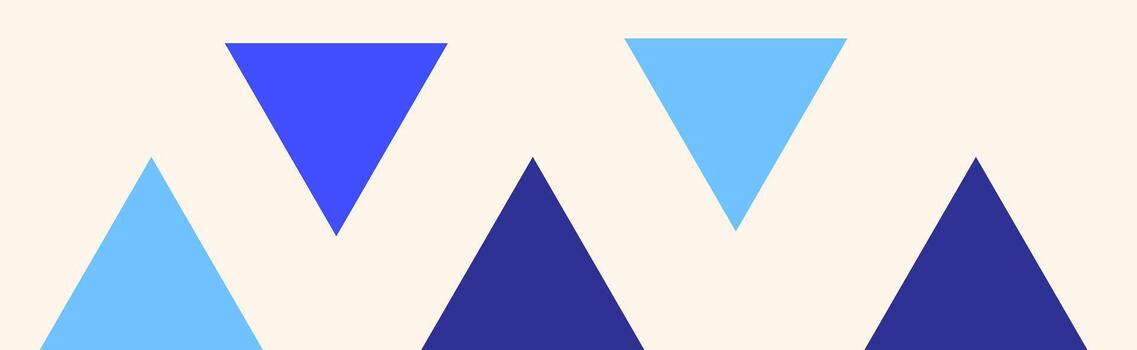 de colores triangulos impreso en un blanco fondo, vector