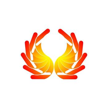 Exploring Dynamic Shapes Colors Logo Concepts vector