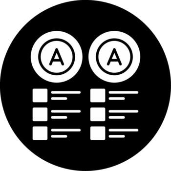 Duplicate Graph Element Glyph Circle Inverted vector