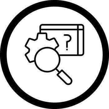 investigación proceso limpiar usuario interfaz concepto vector