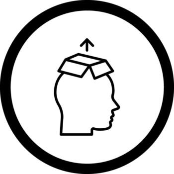 Knowledge Extraction Digital Technology Style Element vector