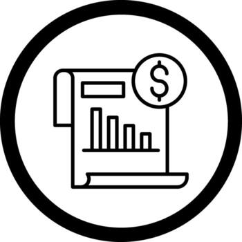 financiero documento codificado usuario interfaz símbolo vector