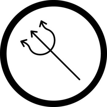 Trident Custom Line Based Element vector