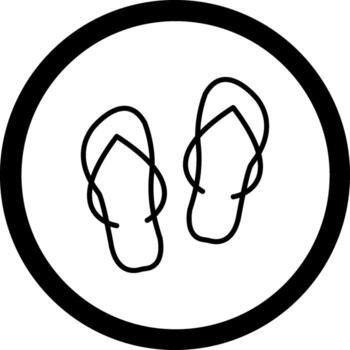 zapatillas codificado usuario interfaz símbolo vector