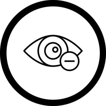 Myopia User Interface Design Mark vector