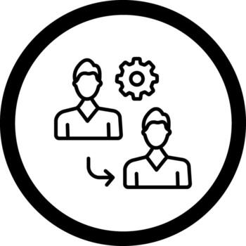 Change Management Bold Mobile App Graphic vector