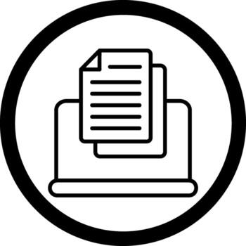 Online Contract Subtle User Interface Graphic vector