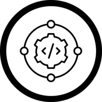 Api Modern Technology Based Object vector