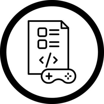 guión suave usuario interfaz símbolo vector