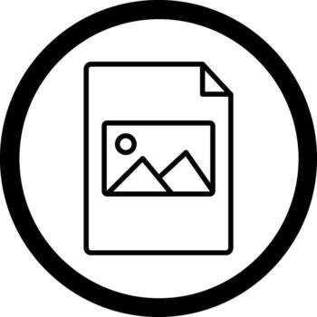 jpeg interfaz contorno línea gráfico vector