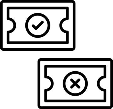 decisión tarjetas lineal botón escoger Seleccione opciones vector