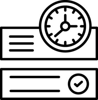 Action Plan Linear Element Strategy Task Steps vector