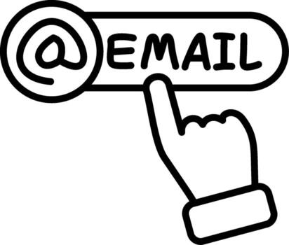 Email Linear Mail Message Contact vector