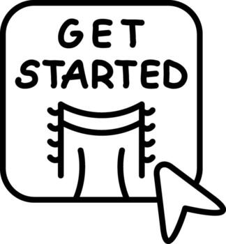 Start Linear Begin Commence Initiate vector