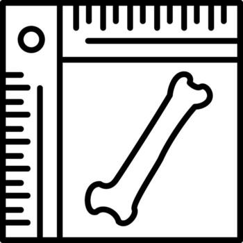 Ruler Linear Element Icon Measure Straight Line vector