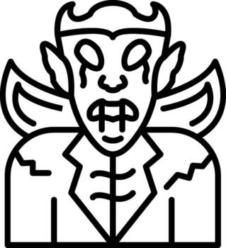 Dracula Fangs Symbol Vampire Teeth Sharp vector