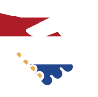 Países Bajos bandera en sacudir mano icono png