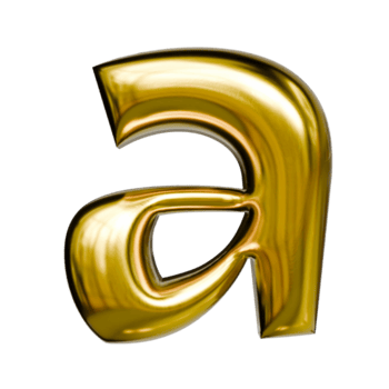 carta uma lustroso polido metálico emblema png