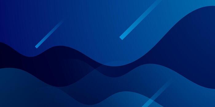 Abstract dark blue background with fluid wave pattern concept design. Simple and trendy banner background. vector